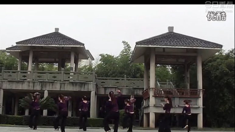 《黑山姑娘唱山歌》 正反面口令教学 背面演示 茉莉广场舞蹈视频大全