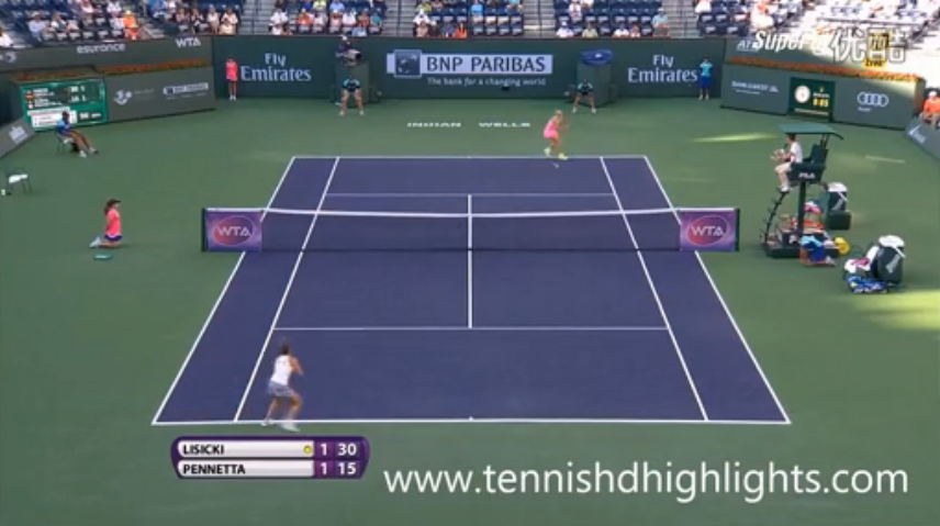 视频: 2015WTA印第安维尔斯QF 利斯基VS佩内塔 HL