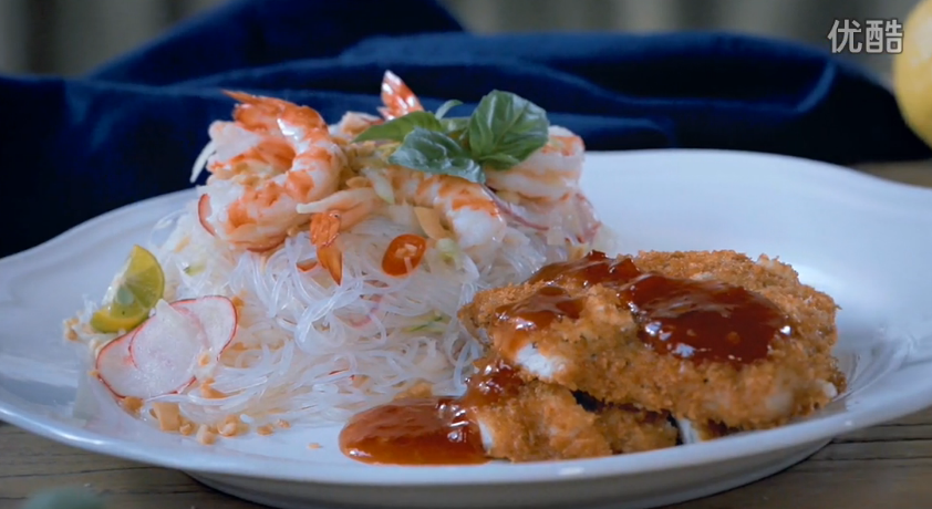 创食计 2015：泰式炸猪排青木瓜沙拉