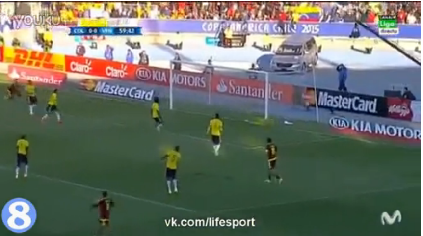 美洲杯-哥伦比亚0-1委内瑞拉