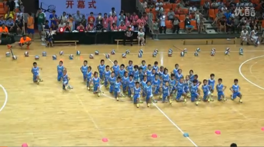 福建省篮球联赛龙岩市市直机关幼儿园毕业表演