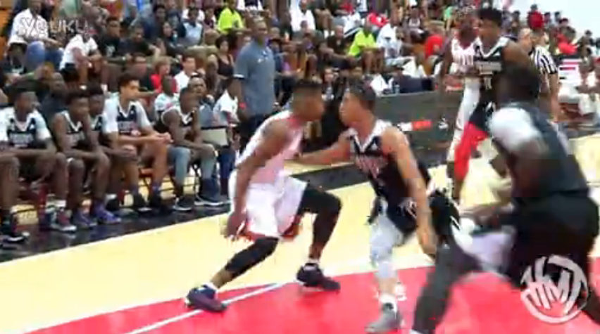  Dennis Smith SHOWS Out In Front Of Coach Calipari And John Wall!