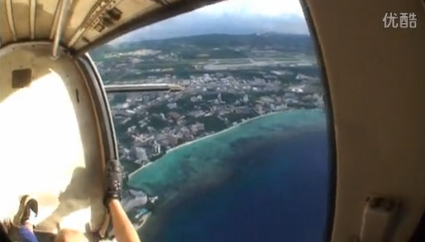 塞班岛自由行跳伞体验刺激！