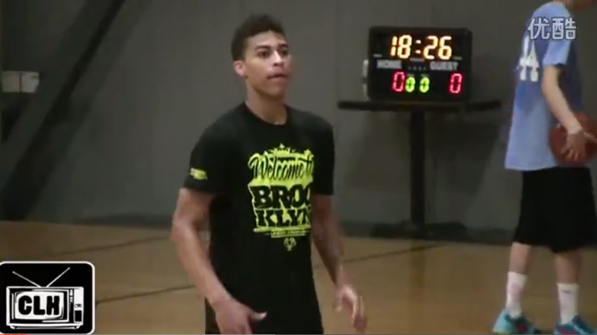 NCAA杜克新人控卫 Derryck Thornton 训练视频