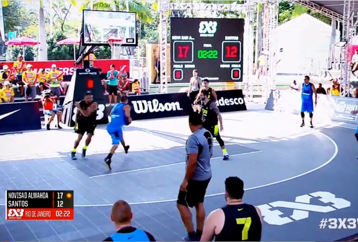 FIBA3x3里约赛五佳球