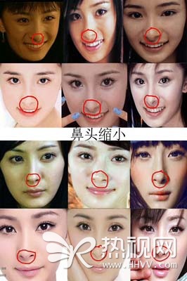 八小妹揭内地荧屏四小花旦(二)：杨幂疑整容(图)