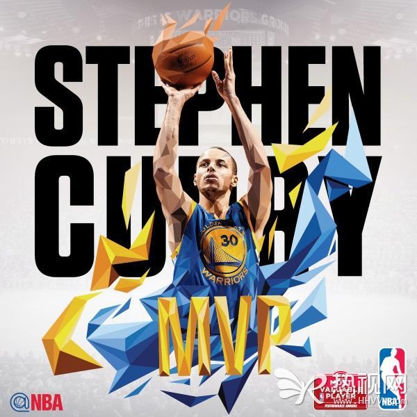 NBA官方宣布库里获常规赛MVP