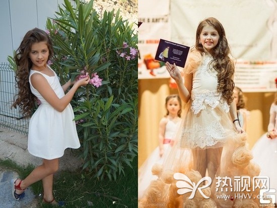 最美10岁女孩!乌克兰女童夺