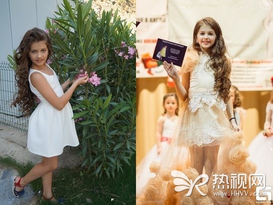 最美10岁女孩!乌克兰女童夺