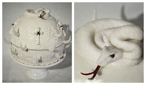 美摄影师巧手打造惊悚另类蛋糕 