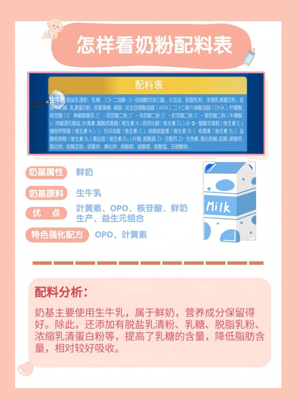 如何选择奶粉？按照3大"关键指标"挑选,错不了