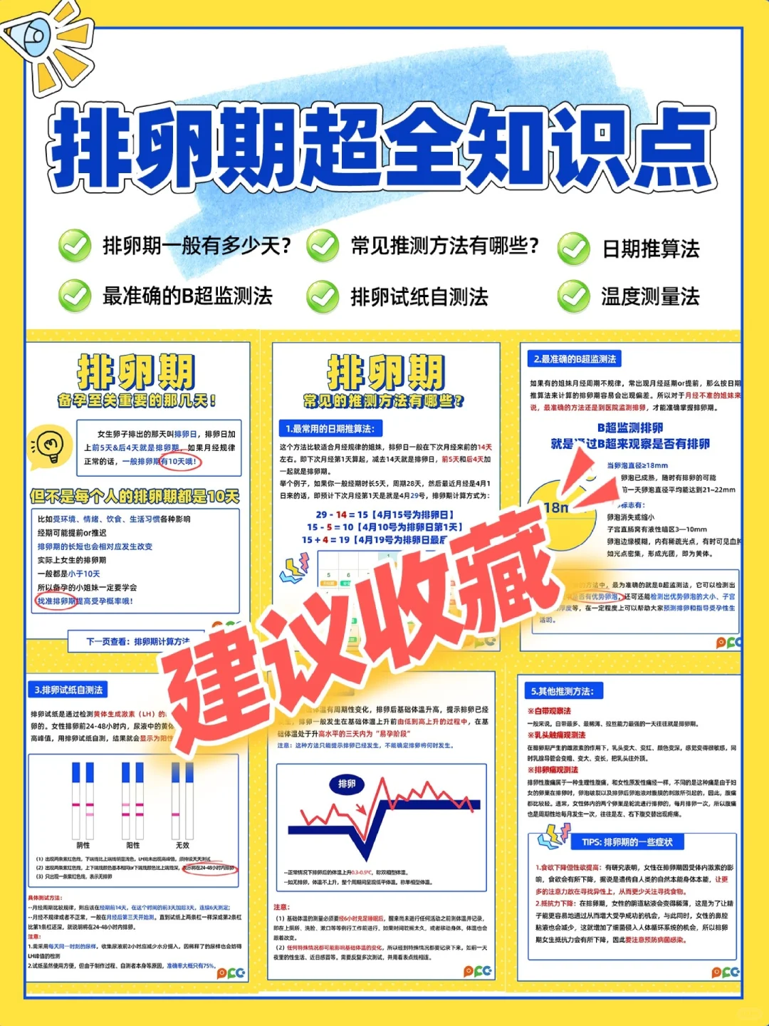 备孕必看！排卵期超全知识点,建议收藏