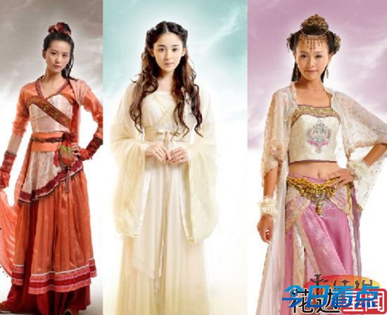美女都是比出来的 影视剧女星扎堆PK谁最抢眼