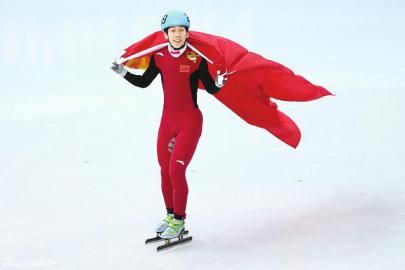 韩天宇短道男子1500米摘银 夺中国索契冬奥首枚奖牌 