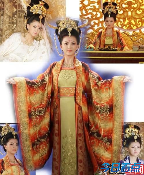 范冰冰领衔女星武则天造型 妩媚霸气各有千秋