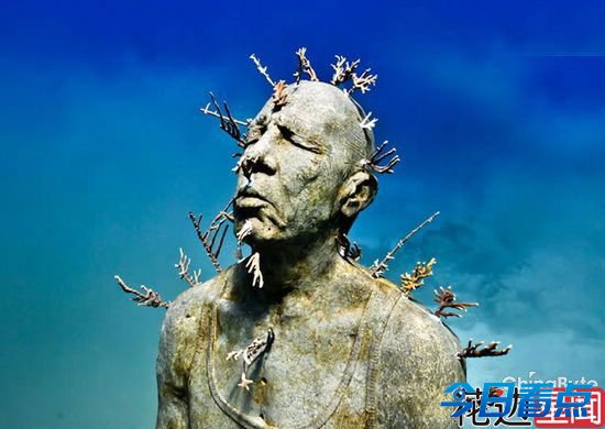 海底发现神秘人类 疑似特异外星人 神奇壮观
