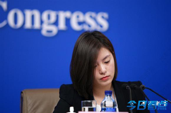 两会美女翻译抢镜 个个都是小清新