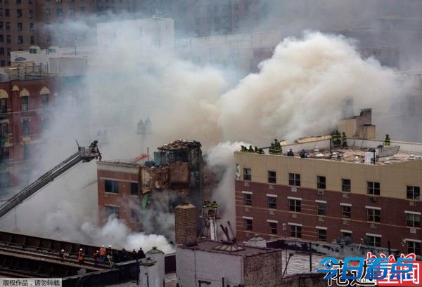 纽约曼哈顿建筑爆炸已致26人伤亡 10人失踪