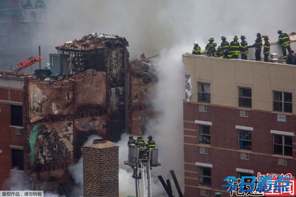 纽约曼哈顿建筑爆炸已致26人伤亡 10人失踪