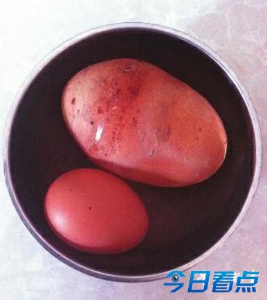 母鸡产下194克巨蛋：约为4只普通蛋重量