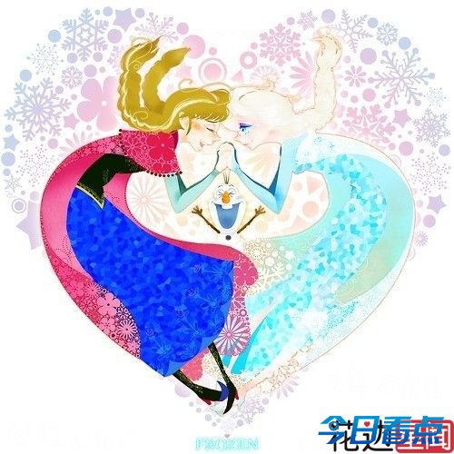 《冰雪奇缘》曝姐妹Q版萌照萌翻网友