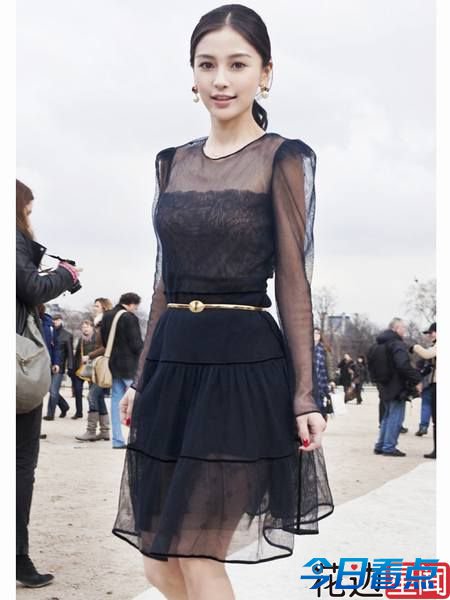 Angelababy昆凌郭碧婷 惊为天人的混血女星/图