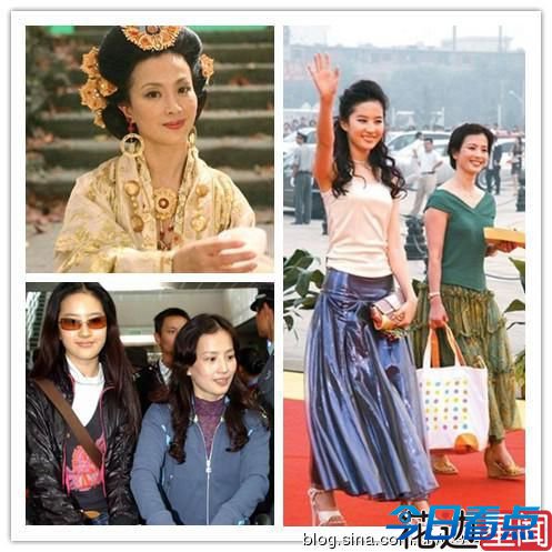 李小璐刘亦菲 那些比女儿还美的星妈