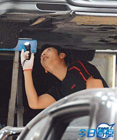 首届港男冠军高钧贤当洗车工：纯属个人兴趣