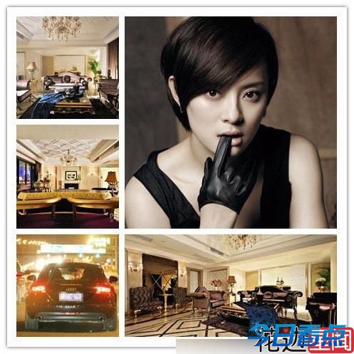 谢娜孙俪张柏芝范冰冰女星名车豪宅各种土豪金PK