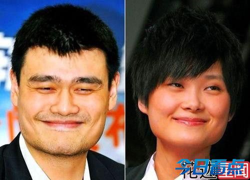 娱乐圈让人石化的明星大撞脸