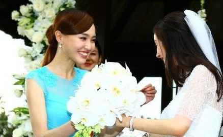 杨幂李小璐众星结婚 豪华伴郎伴娘团亮瞎眼
