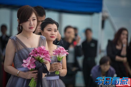 杨幂刘璇孙茜 明星豪华伴郎伴娘团