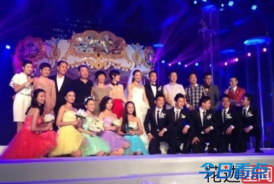 杨幂李小璐众星结婚 豪华伴郎伴娘团亮瞎眼