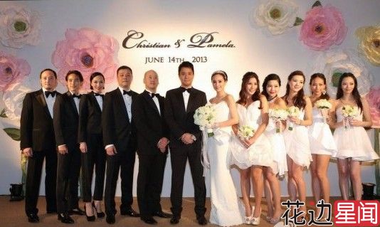 杨幂刘璇孙茜 明星豪华伴郎伴娘团