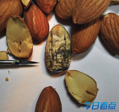 小食物上打造的唯美油画