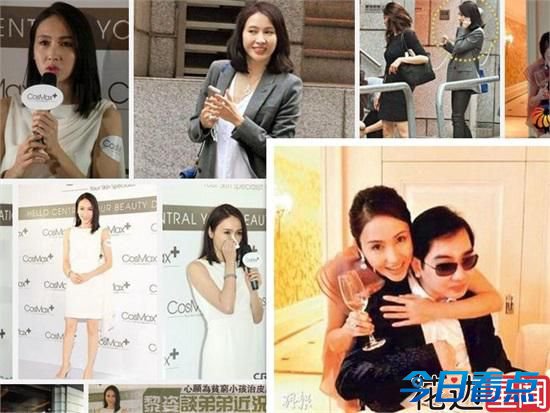 黎姿一家四口上街 4岁双胞胎女儿嚎哭不止