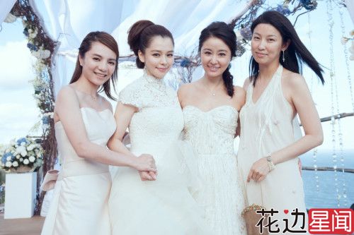 徐若瑄巴厘岛举办私人婚礼 林心如当伴娘