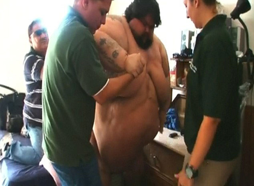 世界最胖男子体重超过800斤
