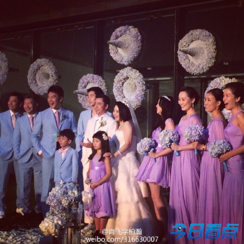 王中磊补婚礼 霸道总裁告别美眷独宠娇妻