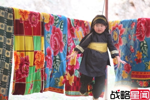 Grace姐姐边哭边背台词 吊威亚演“笨蛋公主”