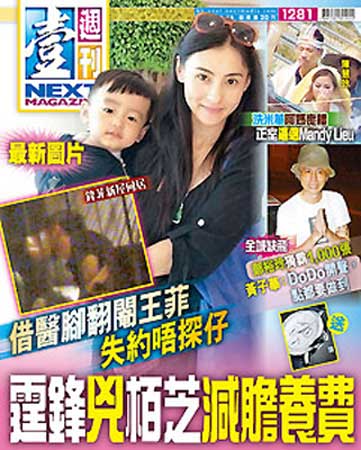 曝谢霆锋假面情圣 骂柏芝欲夺2子抚养权