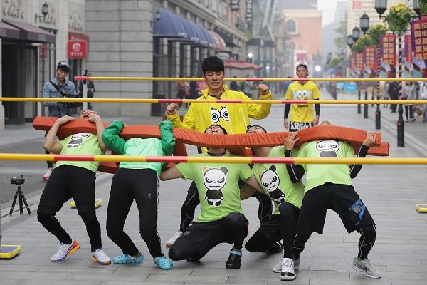 《奔跑吧兄弟》上演楚汉之争 王宝强邂逅张歆艺